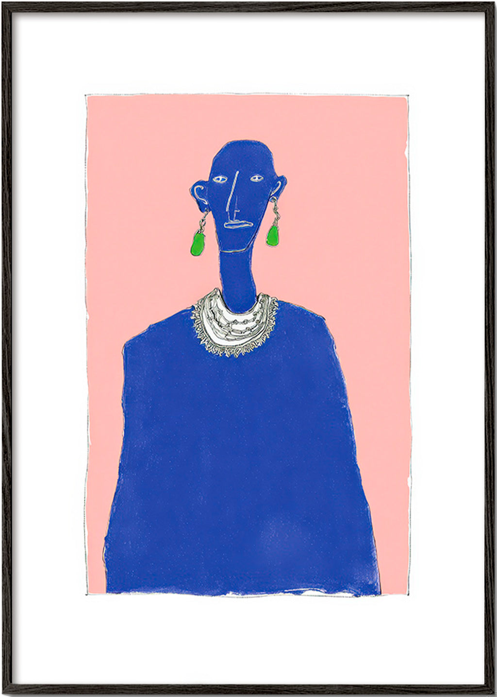 Ilustración retrato – Black Frame