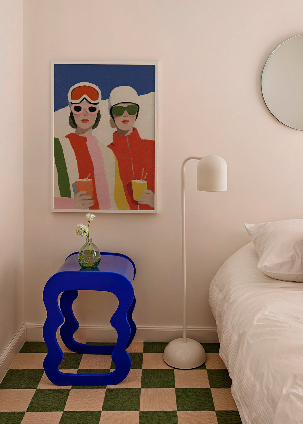 Ilustración de après-ski con dos figuras – Product2