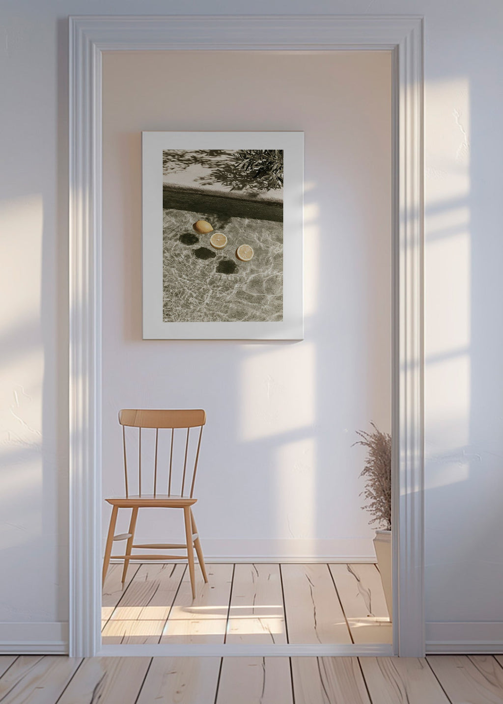Cuadro de cocina con limones flotando – Canvas