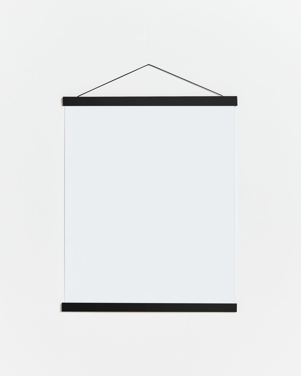 Colgador para póster de 50cm de madera y color negro