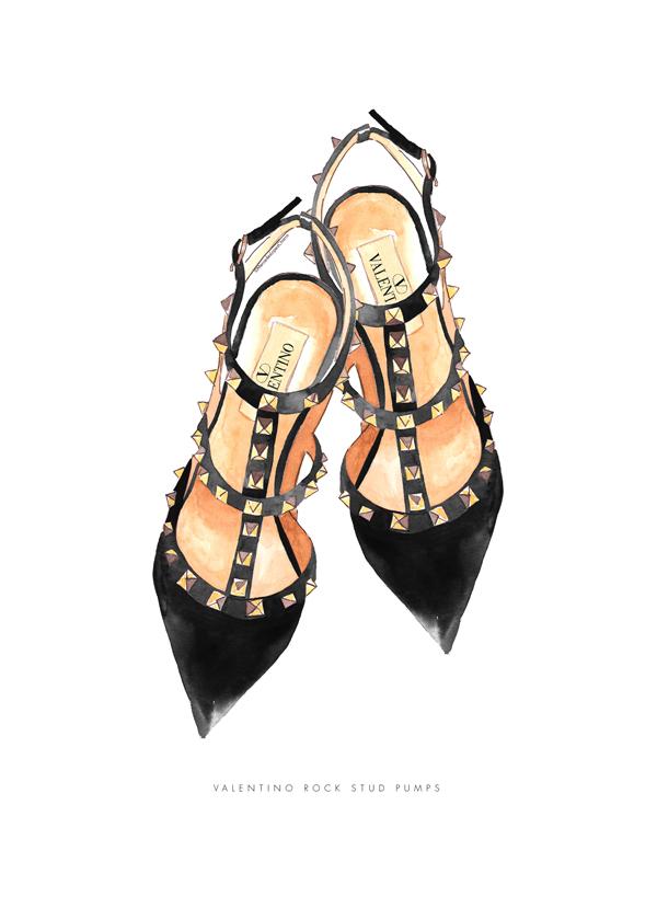 Valentino rock studs