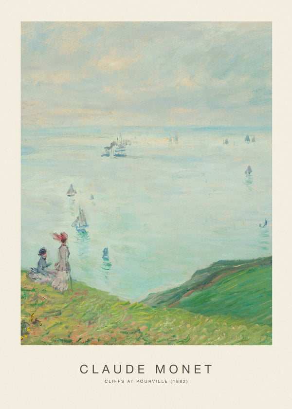 Cliffs at Pourville (Special Edition) - Claude Monet