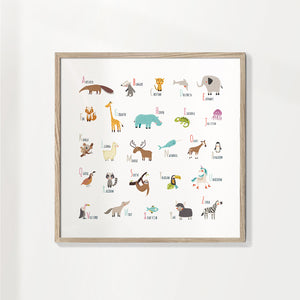 Alphabet Animals (English)