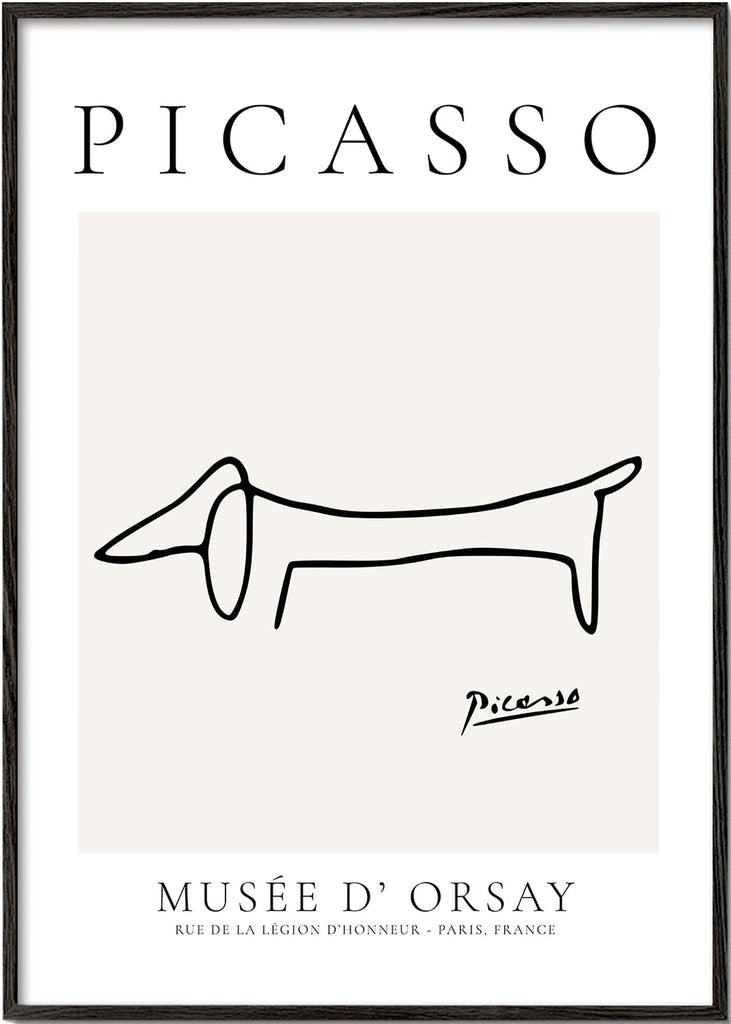 Pablo Picasso Animals Drawing Dog