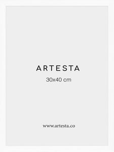 Marco blanco 30x40cm - Marcos para cuadros modernos – Artesta