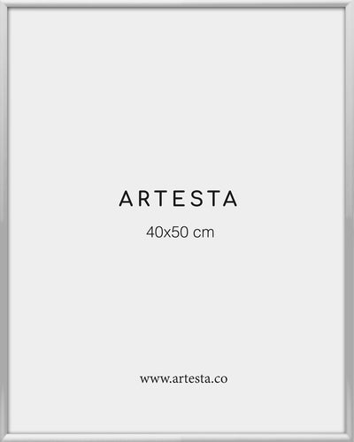 Marco negro de madera 40x50cm - Marcos para cuadros modernos – Artesta