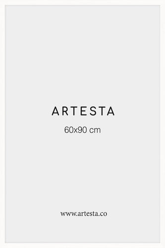 Marco negro de madera 60x90cm - Marcos para cuadros modernos – Artesta