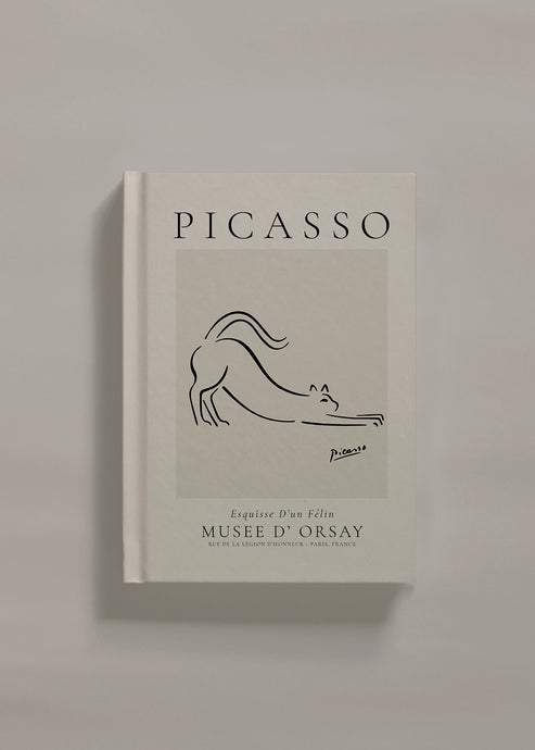 Pablo Picasso Animals Drawings the cat Esquisse D’un Félin