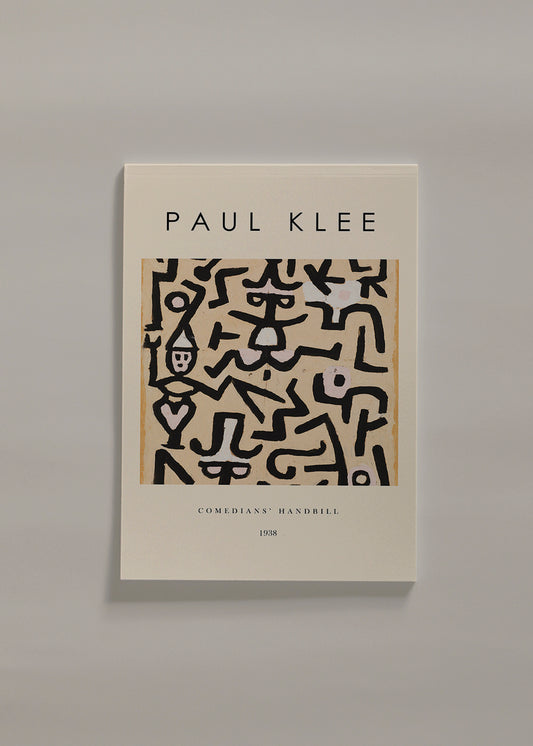 Comedians' Handbill Exhibition - Paul Klee