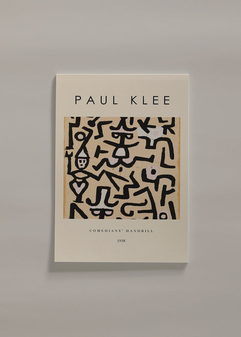 Comedians' Handbill Exhibition - Paul Klee