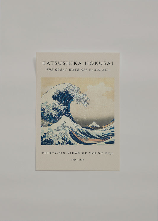 The Great Wave of Kanagawa Exhibition - Katsushika Hokusai