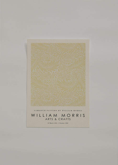 Larkspur Pattern by William Morris Exhibition